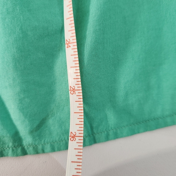 JCrew Green Eyelet Women's Top, Size XXL, NWT - Picture 6 of 6